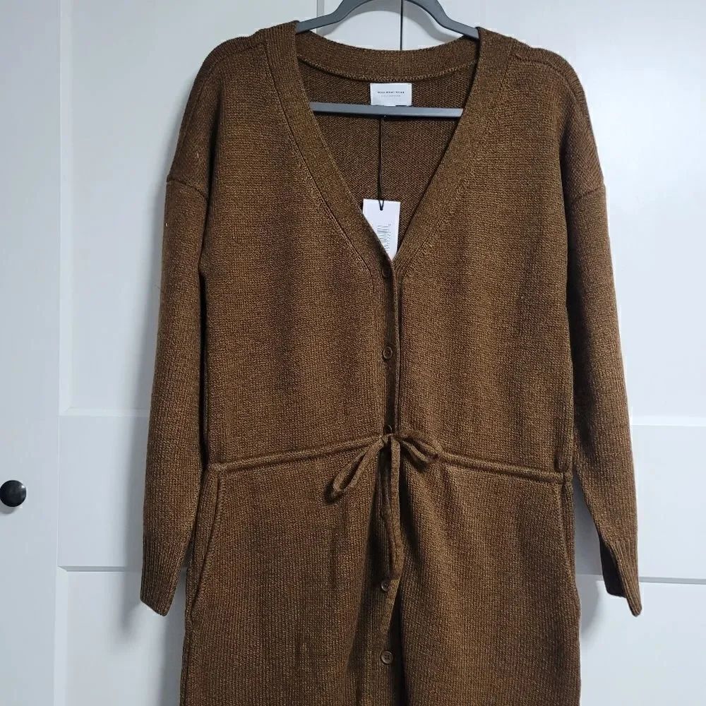 Who what wear collection Shayna gathered duster dress, large - Picture 6 of 11